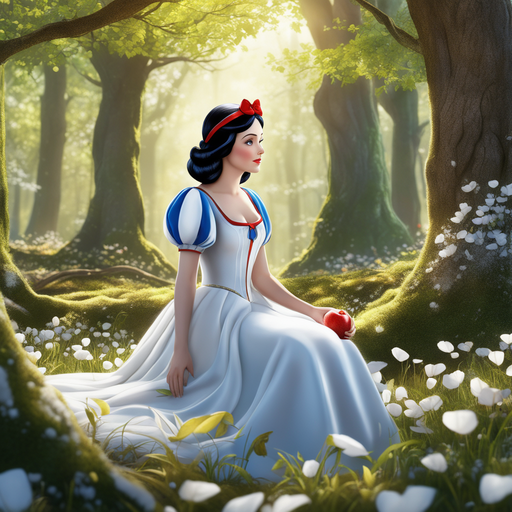 shirtless Snow White with Big breast