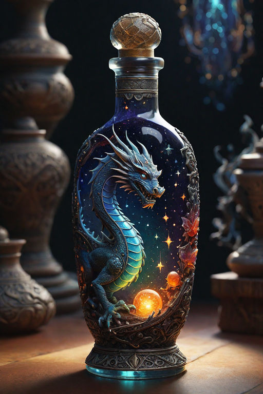 Slim Harry Potter™ Enchanted Night Sky Water Bottle