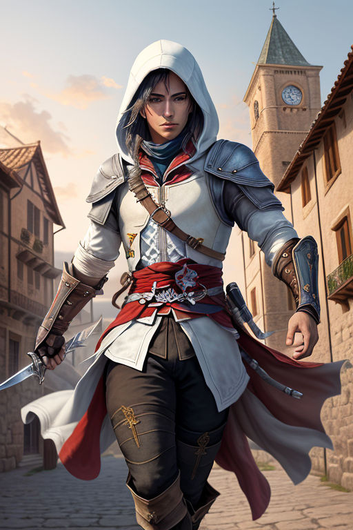 anime assassin creed girl