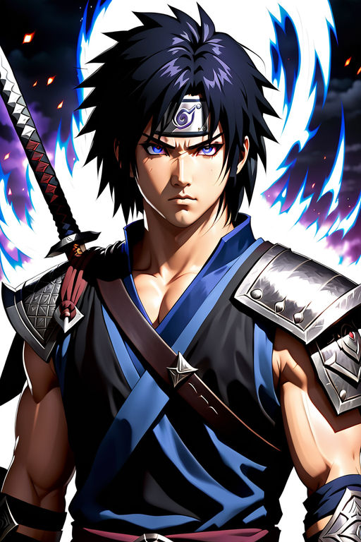 Sasuke with their sharingan eyes - Playground