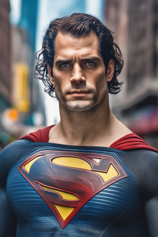 henry cavill as superman