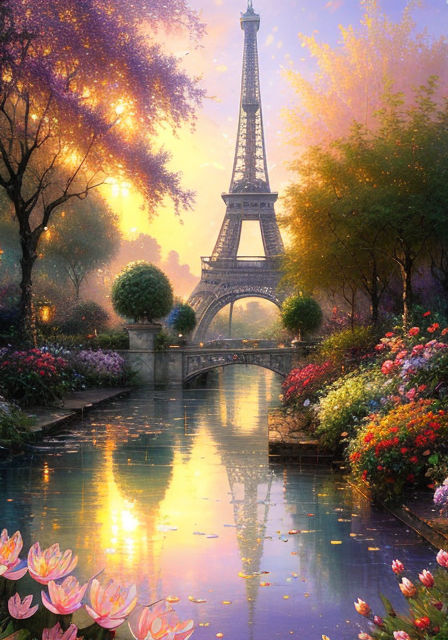 Eiffel Tower by lilisys on DeviantArt