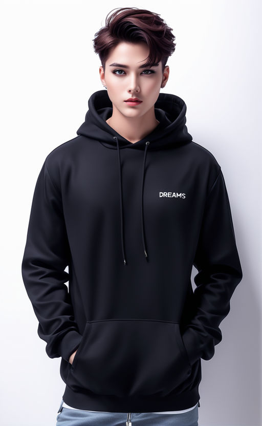 Jungkook black hoodie