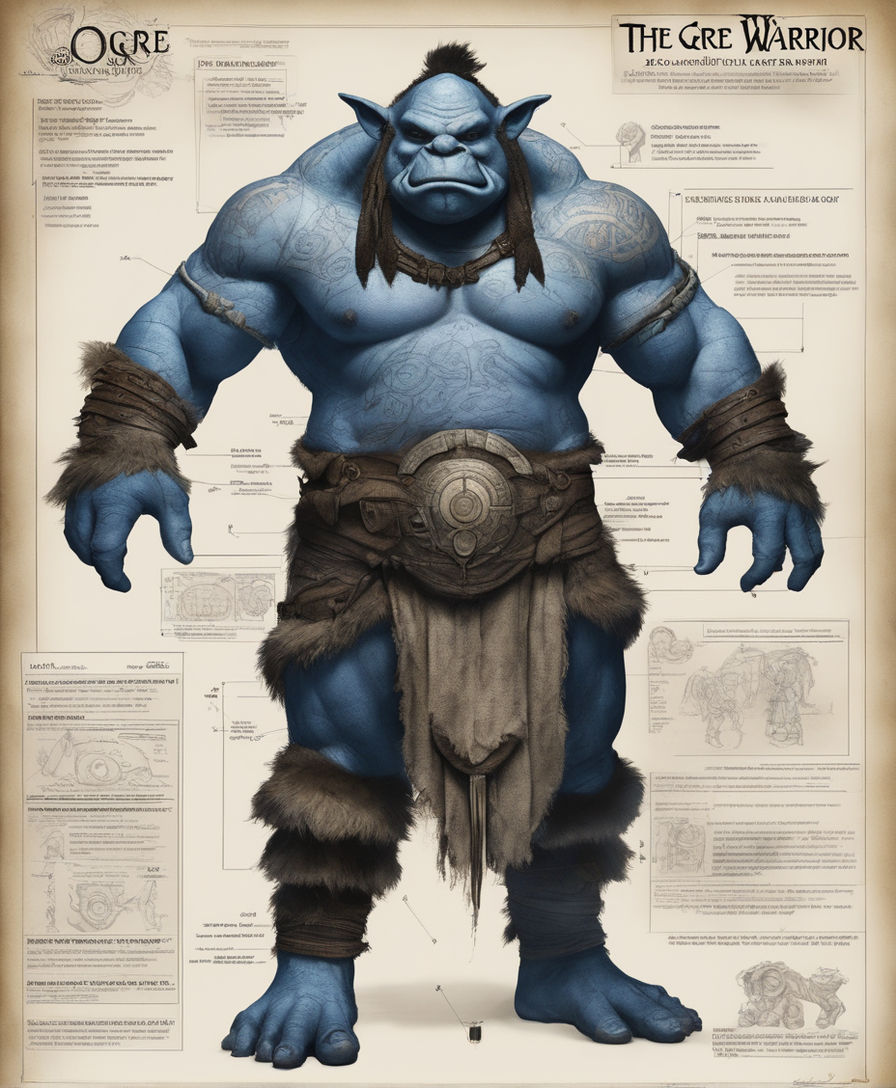 orc warrior concept art