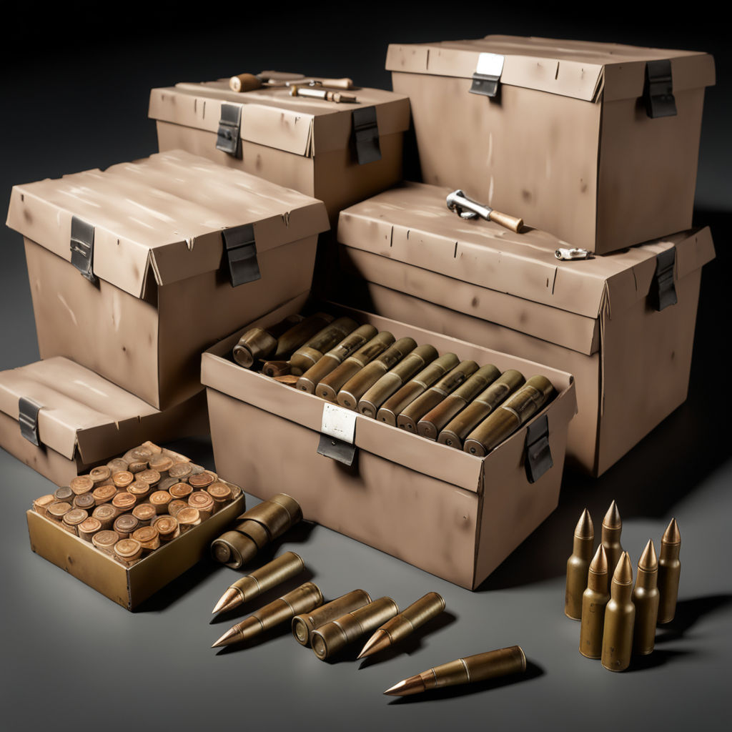 3D file AMMO BOX 7.62x54R AMMUNITION STORAGE 7.62x54R Mosin CRATE