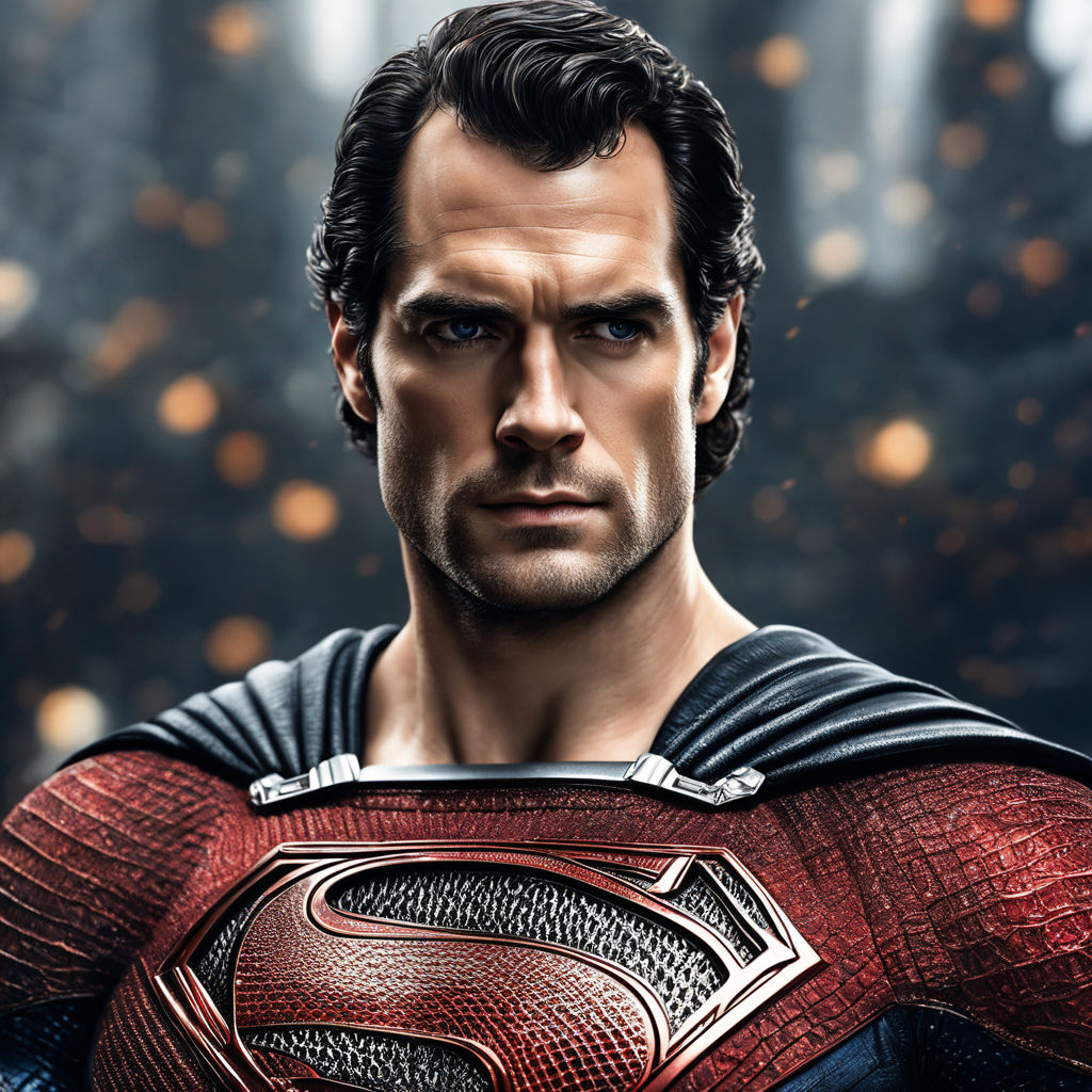 ArtStation - The best Superman is the great Henry Cavill.