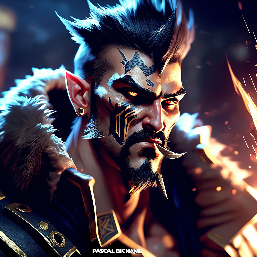 draven league of legends sketches