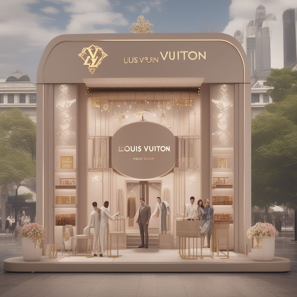 ArtStation - LOUIS VUITTON - STOREFRONT