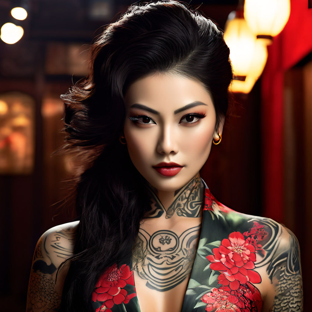 Japanese Yakuza Tatoos - Dragon Tattoo on We Heart It | Simplistic tattoos,  Pretty tattoos, Girl tattoos