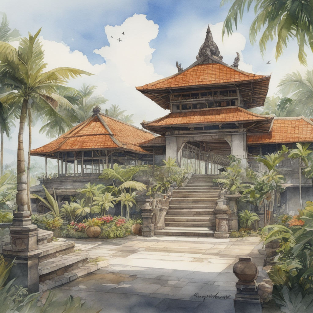 ArtStation - Bali's Garden