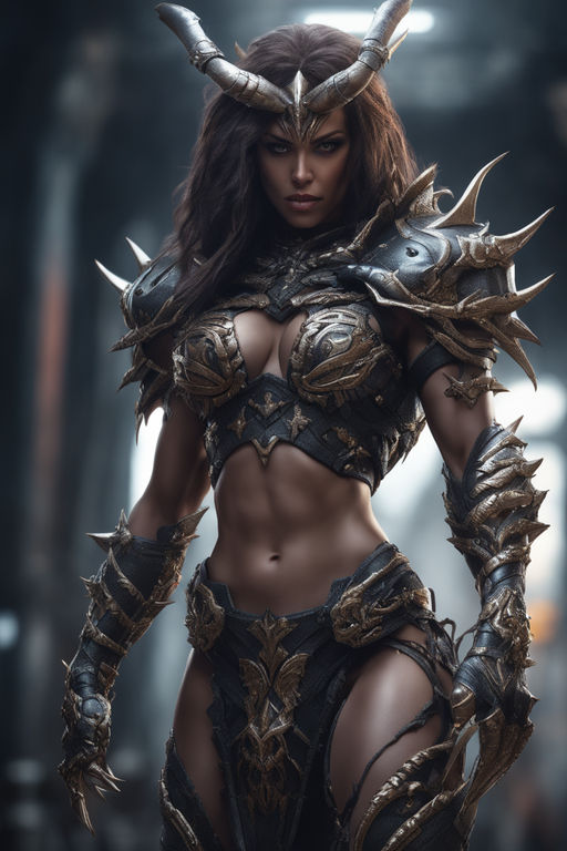 female demon hunter armor