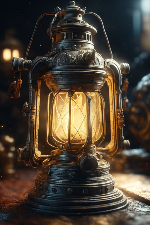 ArtStation - Old Lantern Bright