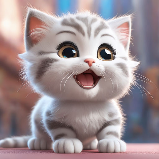 baby kitten cartoon