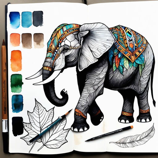 Elephant Drawings | General Lordisimo's Apocalypse