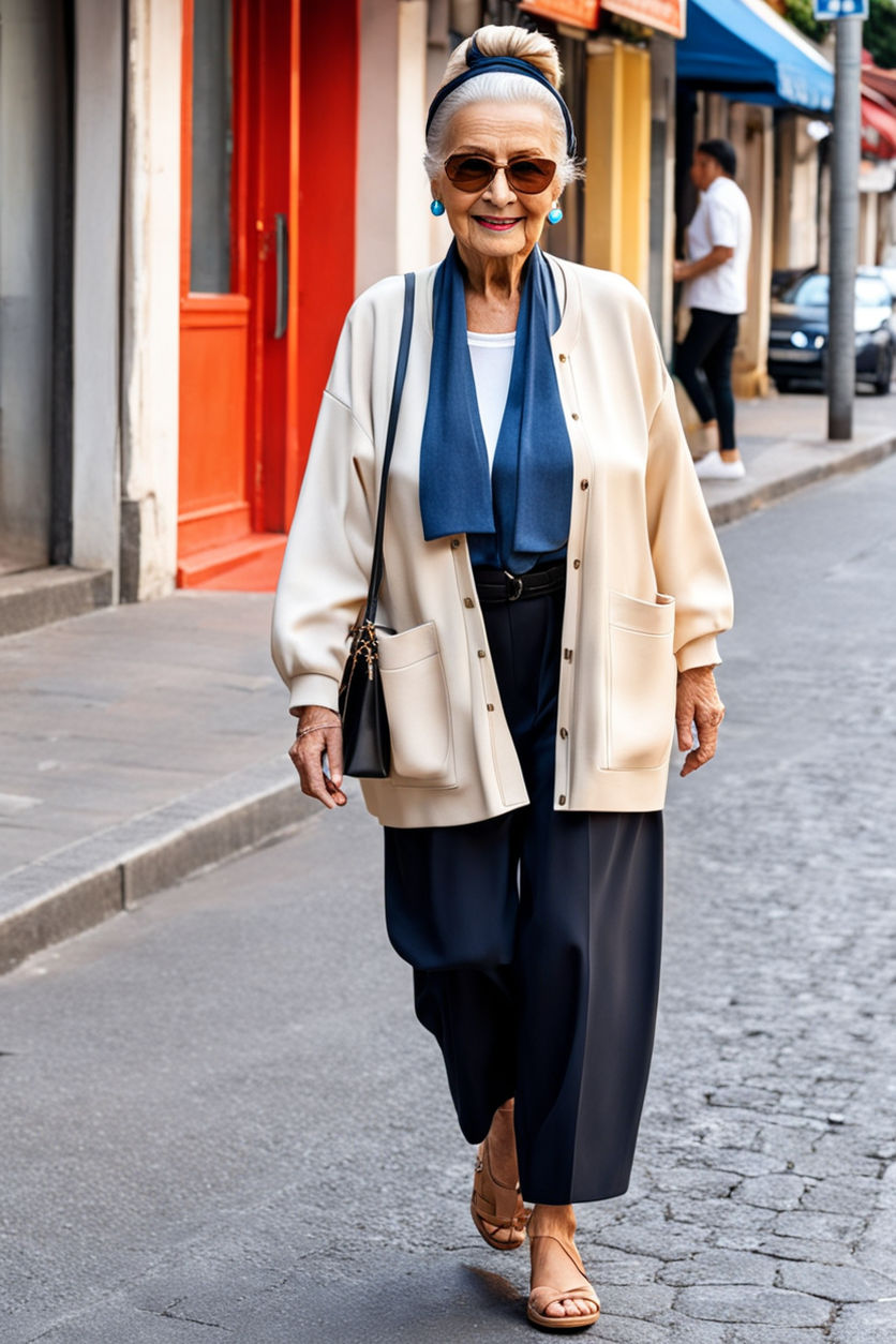 Trendy Clothes for 80 Year Old Woman