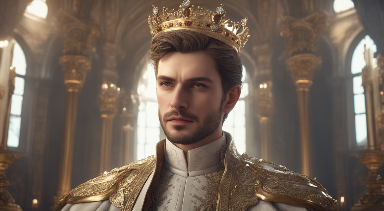 ArtStation - Young Crown Prince King Royalty - Game Character and