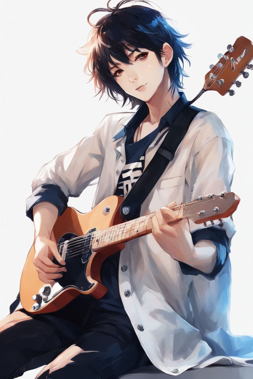 anime with guitar | anime with guitar | demiloverfan | Flickr