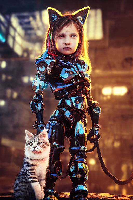 Scientist invents Robot Cat Girl   Merryweather Media  Facebook