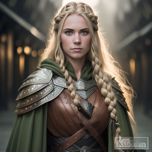 The fearless Shieldmaiden of Rohan