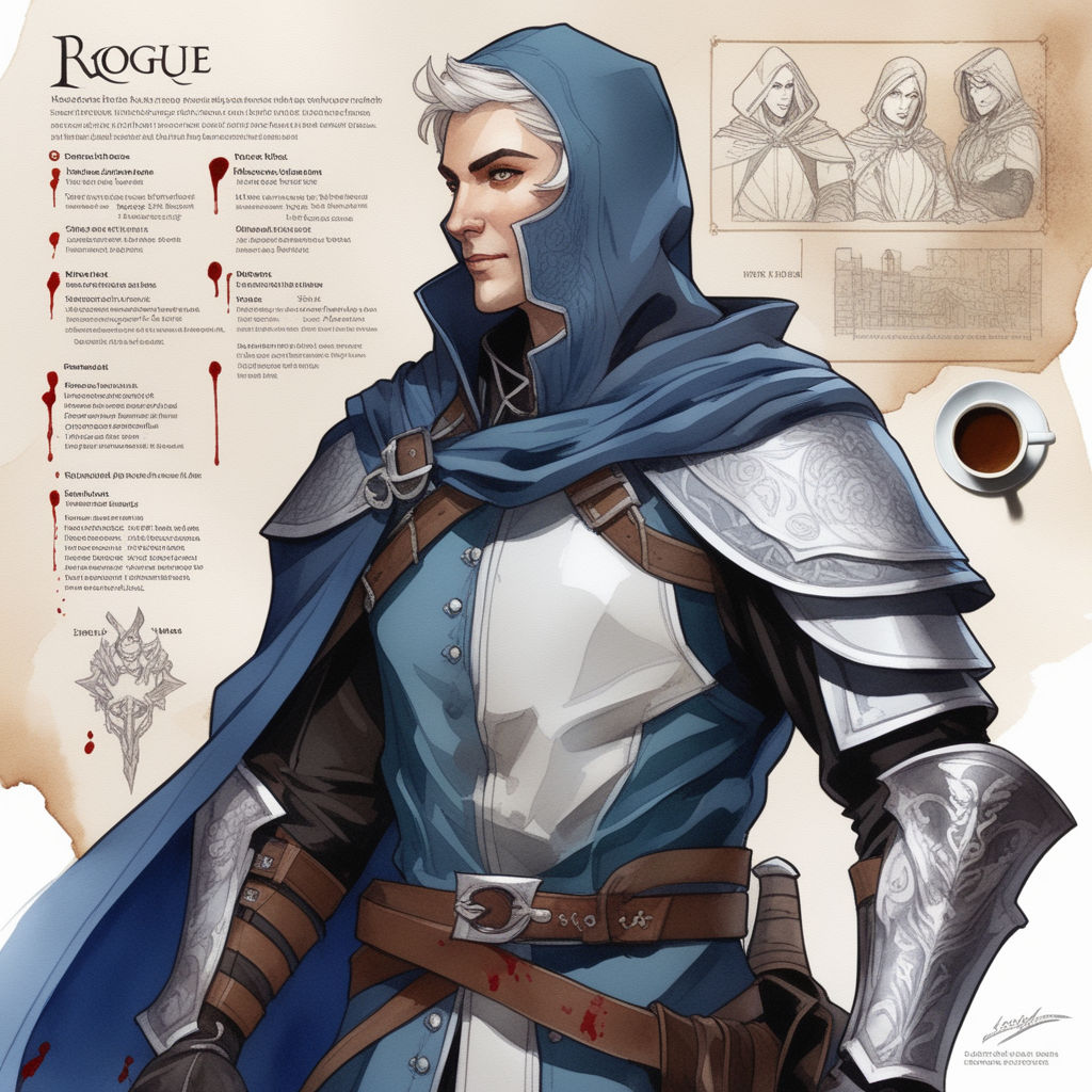 rogue D&D character - Playground