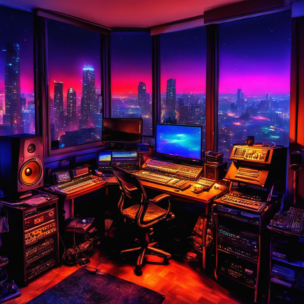 MUSIC STUDIO BACKGROUND 