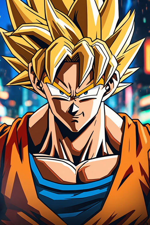 Goku Super Saiyan#aiart #4klivewallpaper #livewallpaper #4k60fps