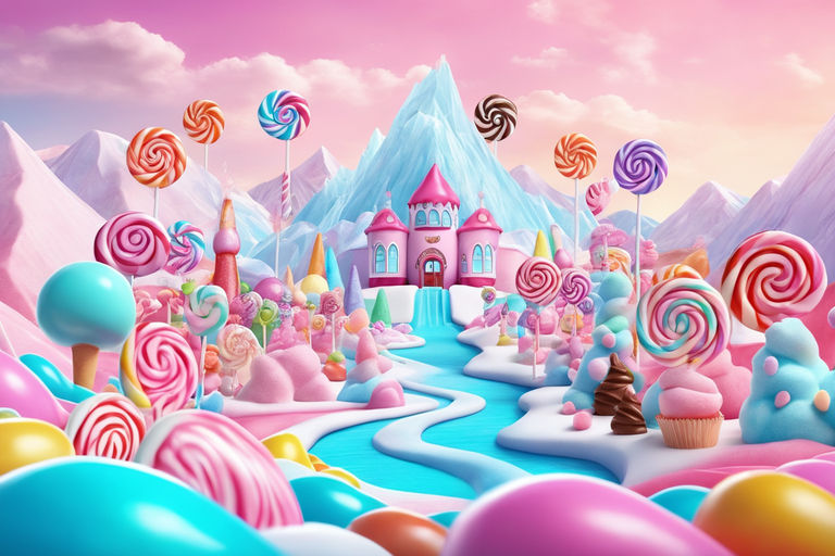 Free download Candyland Backgrounds [1024x768] for your Desktop, Mobile &  Tablet | Explore 50+ Candy Land Wallpaper | Candy Cane Wallpaper, Fantasy  Land Wallpaper, Candy Cane Backgrounds