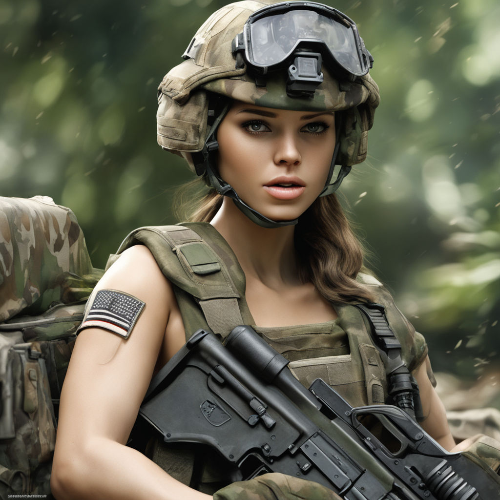 Hot American Female Soldiers 0762