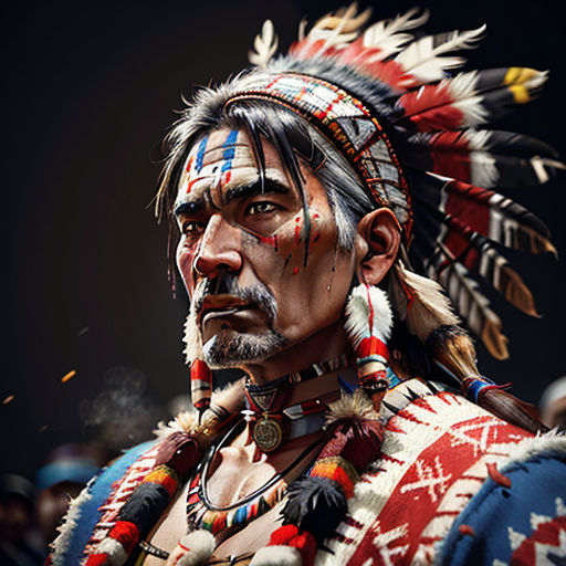 traditional apache war paint