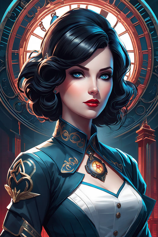 Elizabeth Bioshock Infinite | Art Print