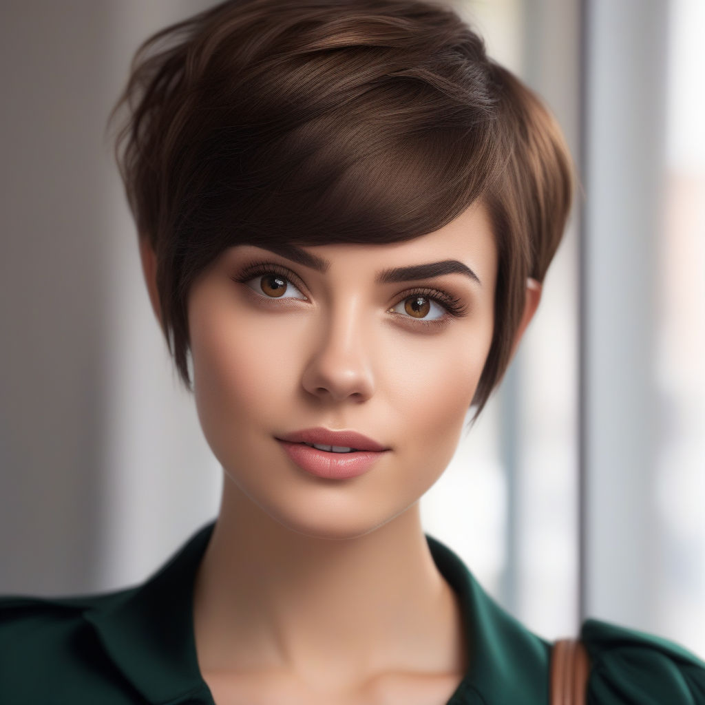 40 Trendiest Short Brown Hairstyles and Haircuts to Try
