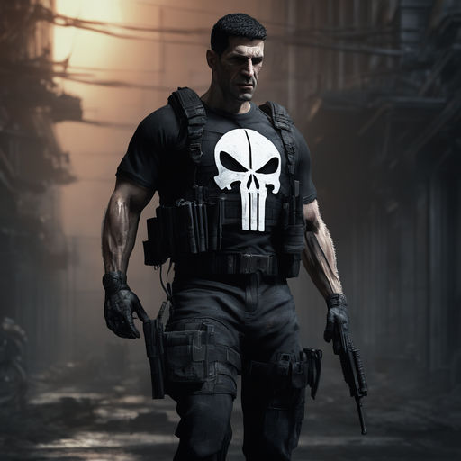 ArtStation - The Punisher Skull