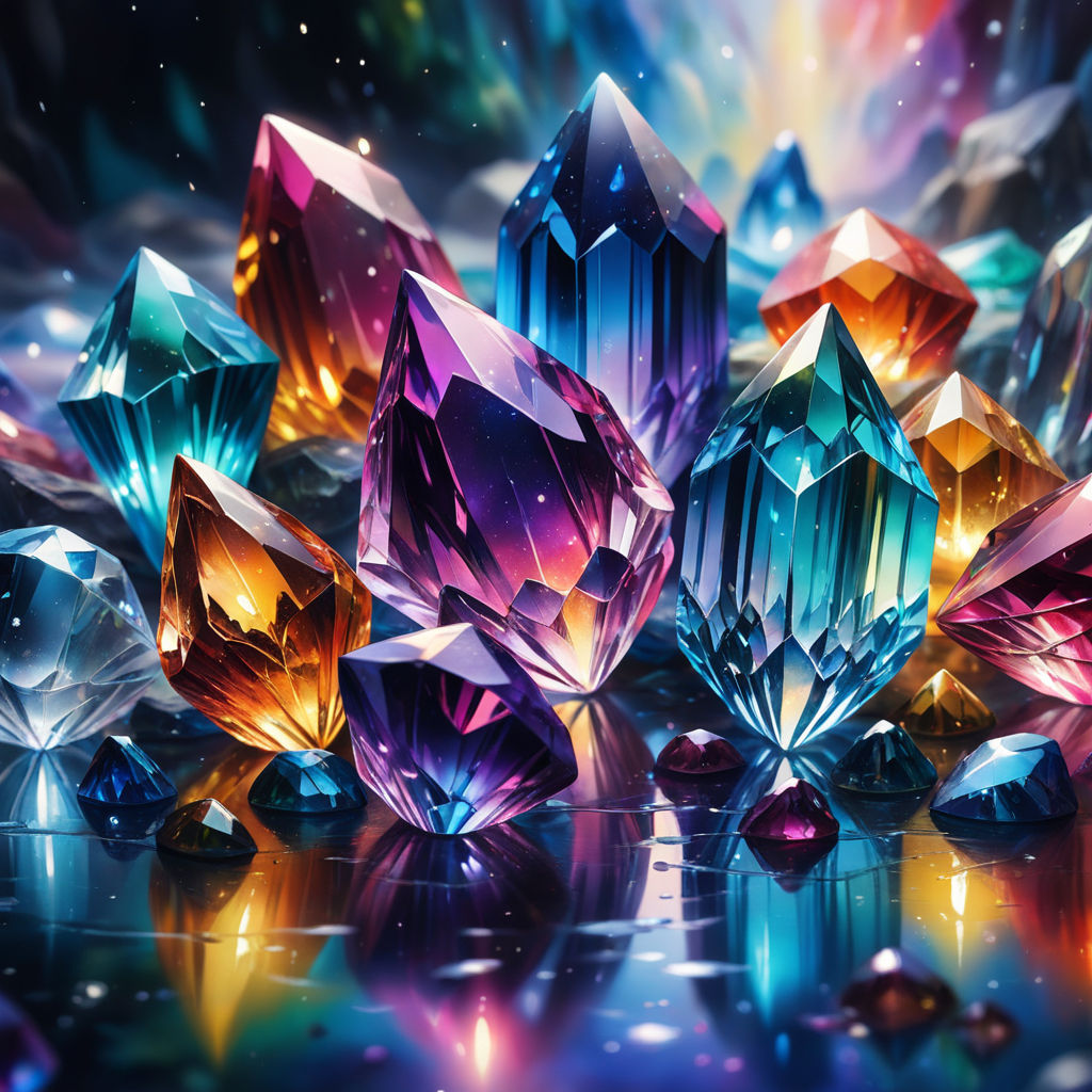 Uncut Gems Bright Pink Crystals 3D Visualisation Artwork Abstract  Background. Close Up Beautiful Crystalline Gemstone Vivid Colors Wonderful  Wallpaper. Three Dimensional Gorgeous Art Illustration Stock Illustration