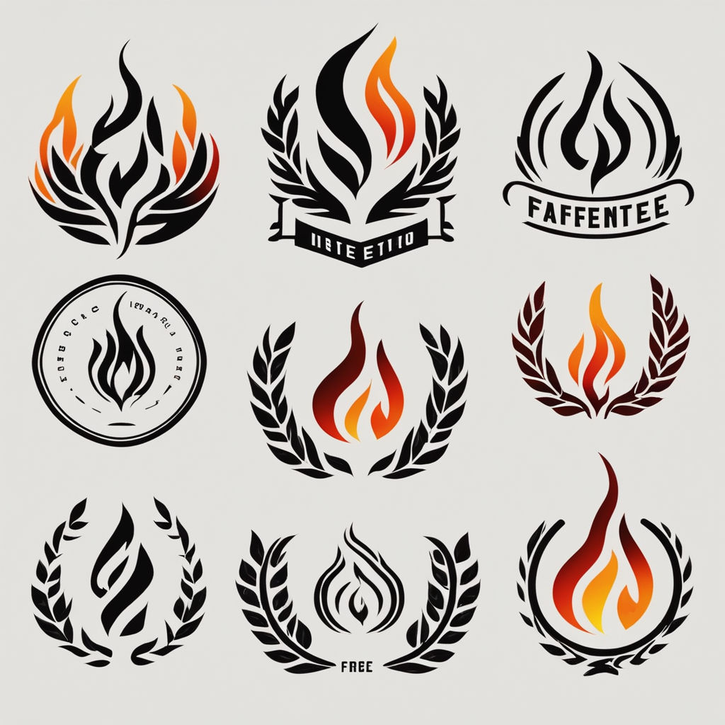 Tribal Flame Decoration Simple Fire Tattoo Stock Vector (Royalty Free)  1144704662 | Shutterstock