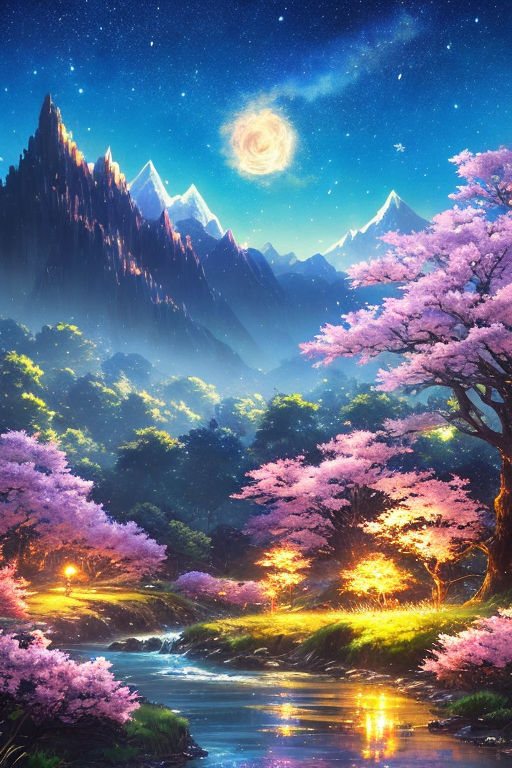 Night cherry blossom 1080P, 2K, 4K, 5K HD wallpapers free download |  Wallpaper Flare