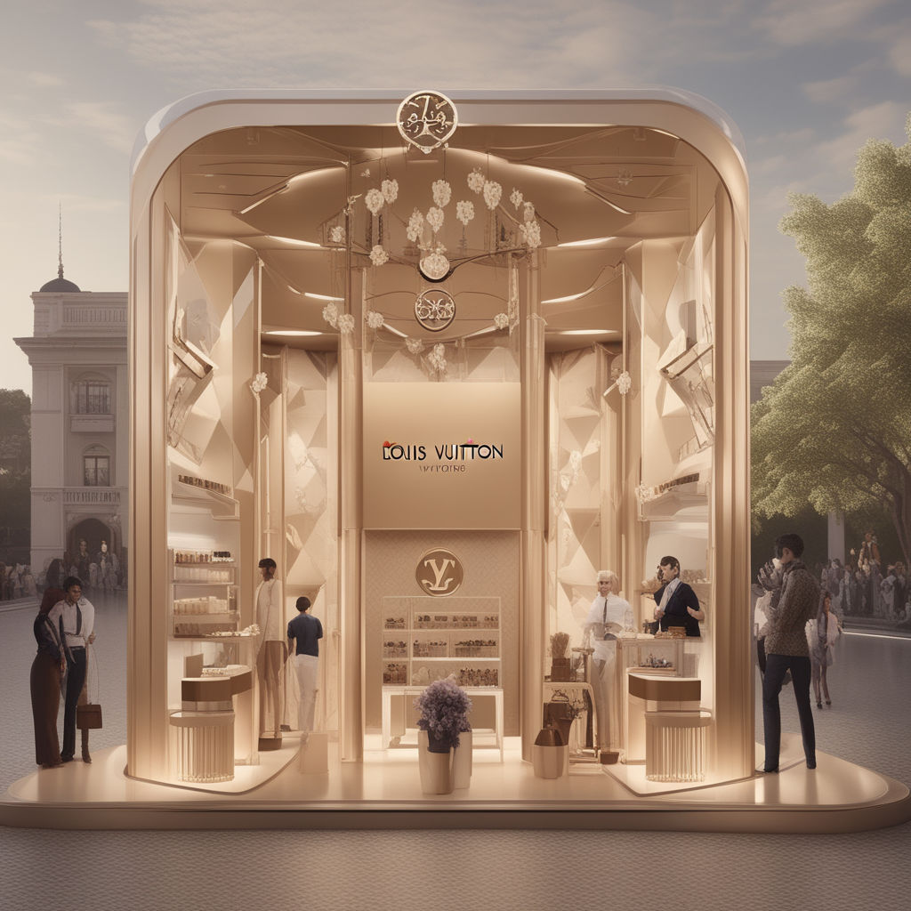 ArtStation - LOUIS VUITTON - STOREFRONT