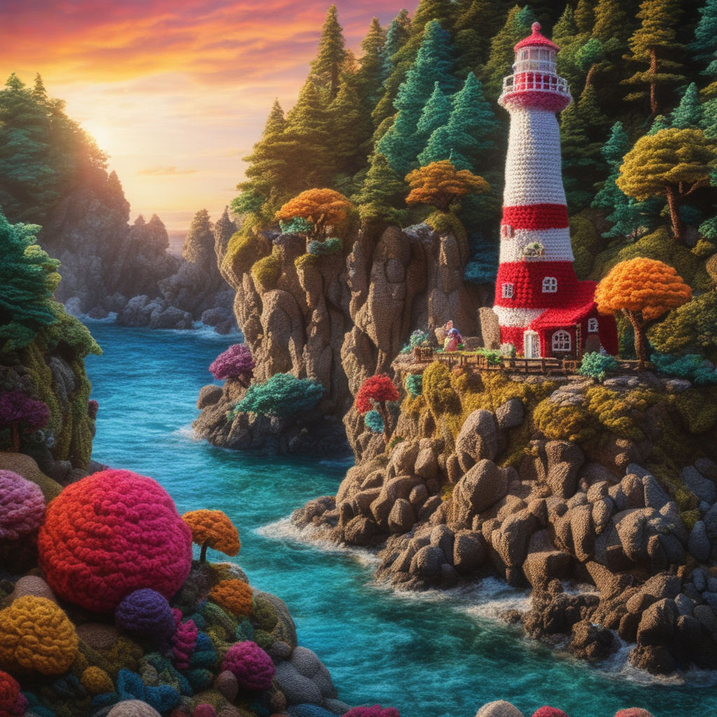 PC Wallpaper 4K - Enchanting Ocean Sunset: A Colorful Fantasy