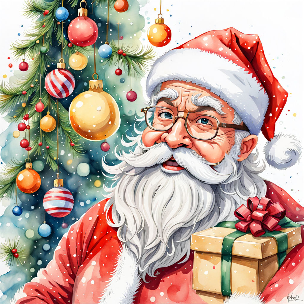 Premium Vector | Sketch of santa claus