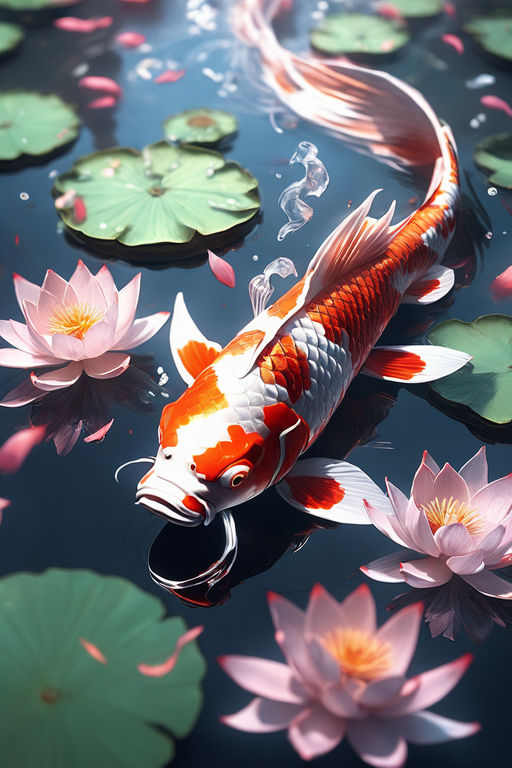 Koi Fish: Shining Jewels of the Water Garden