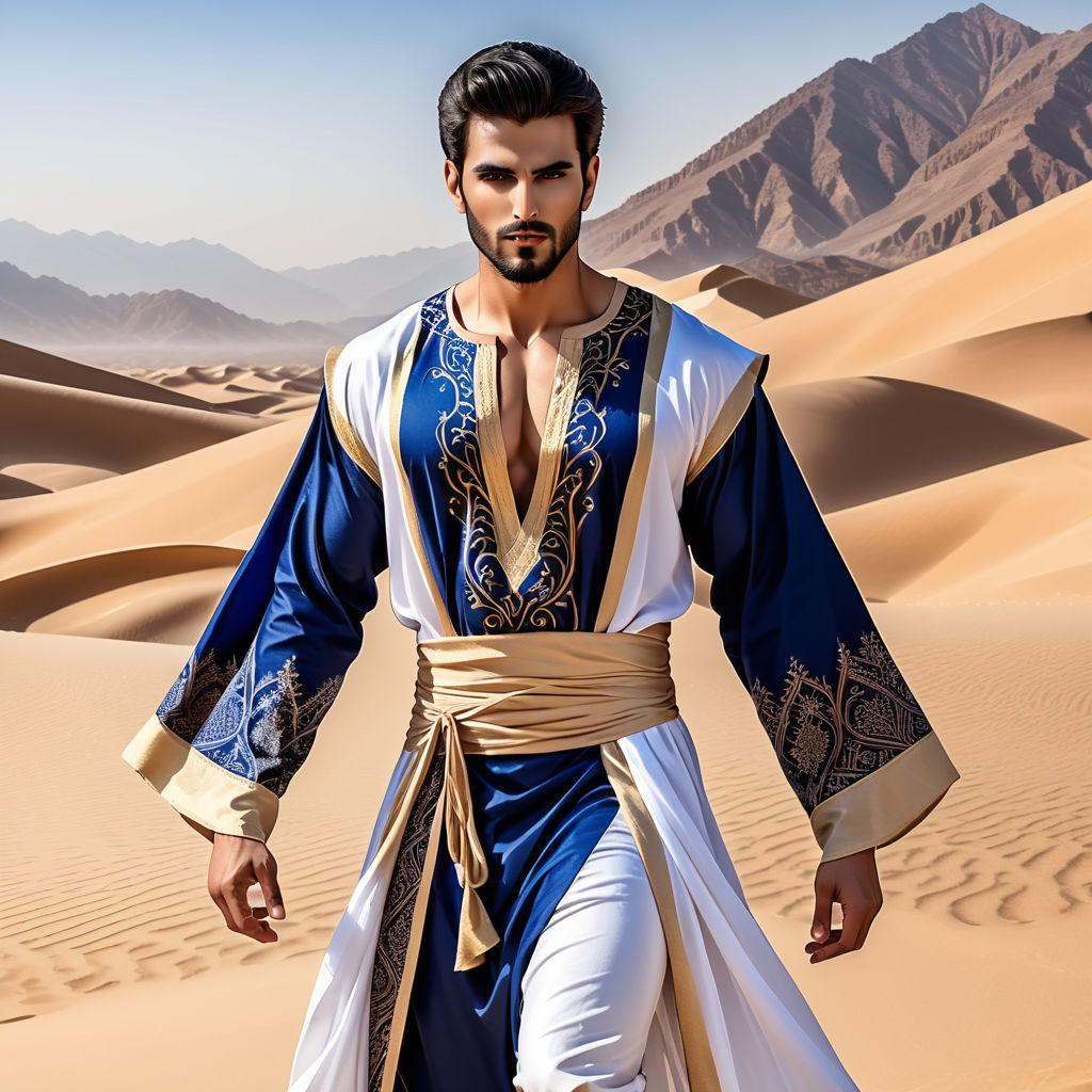 Fantasy arabian clothing
