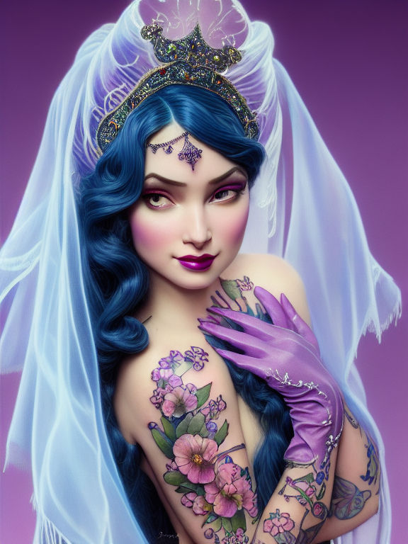 Tattooed Princesses | Tattoo | Punk Princess | Disney Inspired | Princess |  Princess Cup | Disney Princess Inspired