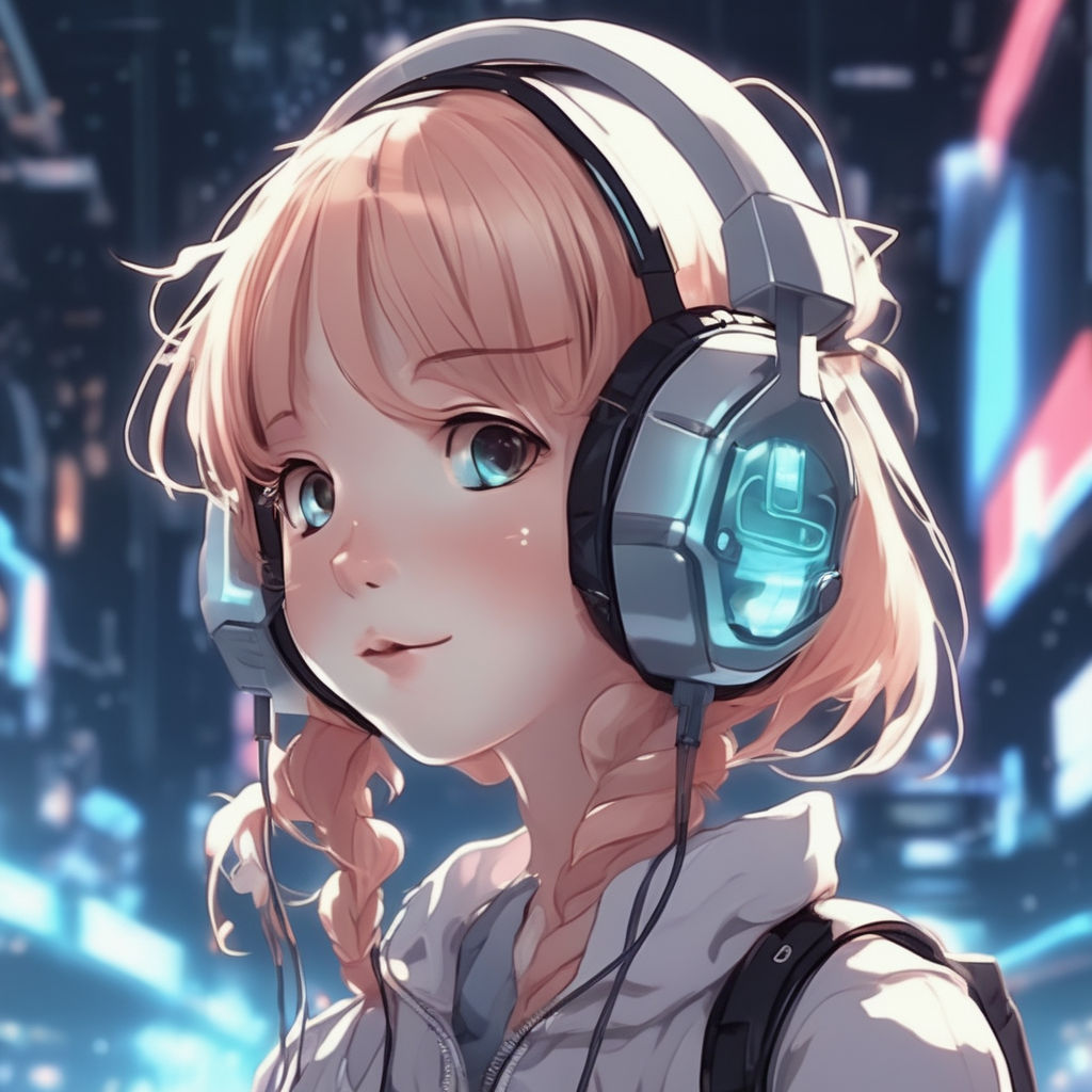 cool anime girl music