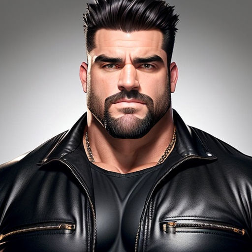 Please generate an illustration of a himbo bara smirking male Miguel Herran  as a dashing beefy man wearing a loose black satin tank top with exposed  beefy medial hairy pectoral muscles and