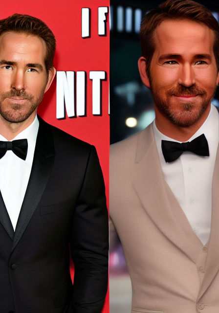 Ryan Reynolds on X: Photographer: the legendary @guyaroch. Tux: rented. Bed:  twin, probably a little snug for someone my height. The bear? Still trying  to figure that out.  / X
