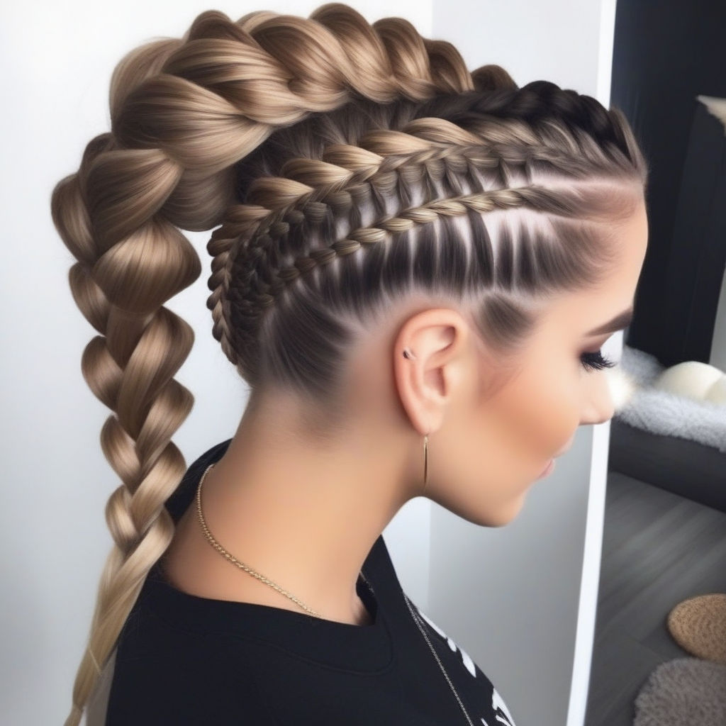 39 Crazy Braided Ponytail Hairstyles - Curly Craze | Braids hairstyles  pictures, Braids pictures, Hair styles