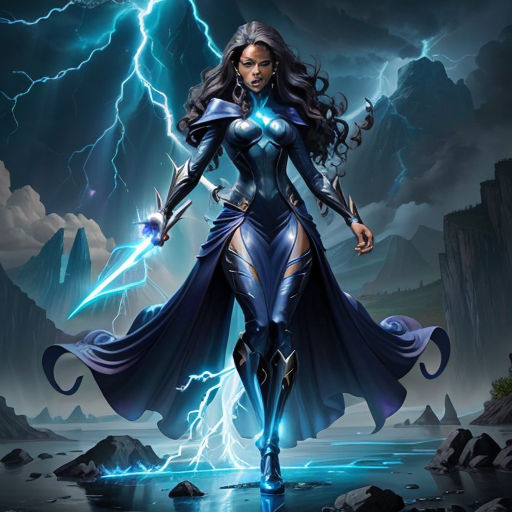 lightning mage female