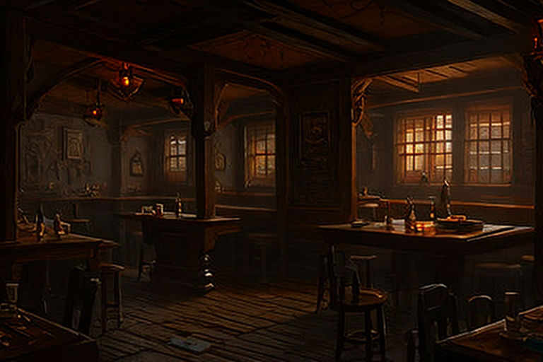 ArtStation - Isometric Bar interior