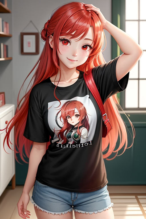 Anime Tshirt for women