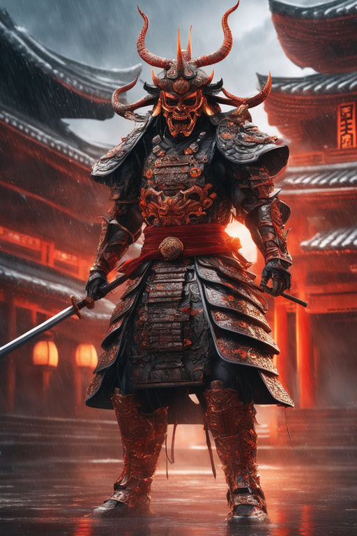 demon samurai armor