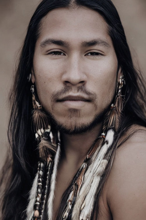 gorgeous native american men